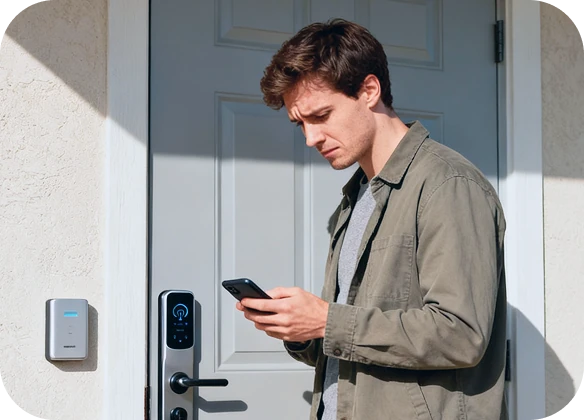 智能鎖客戶實現端到端售後服務自動化