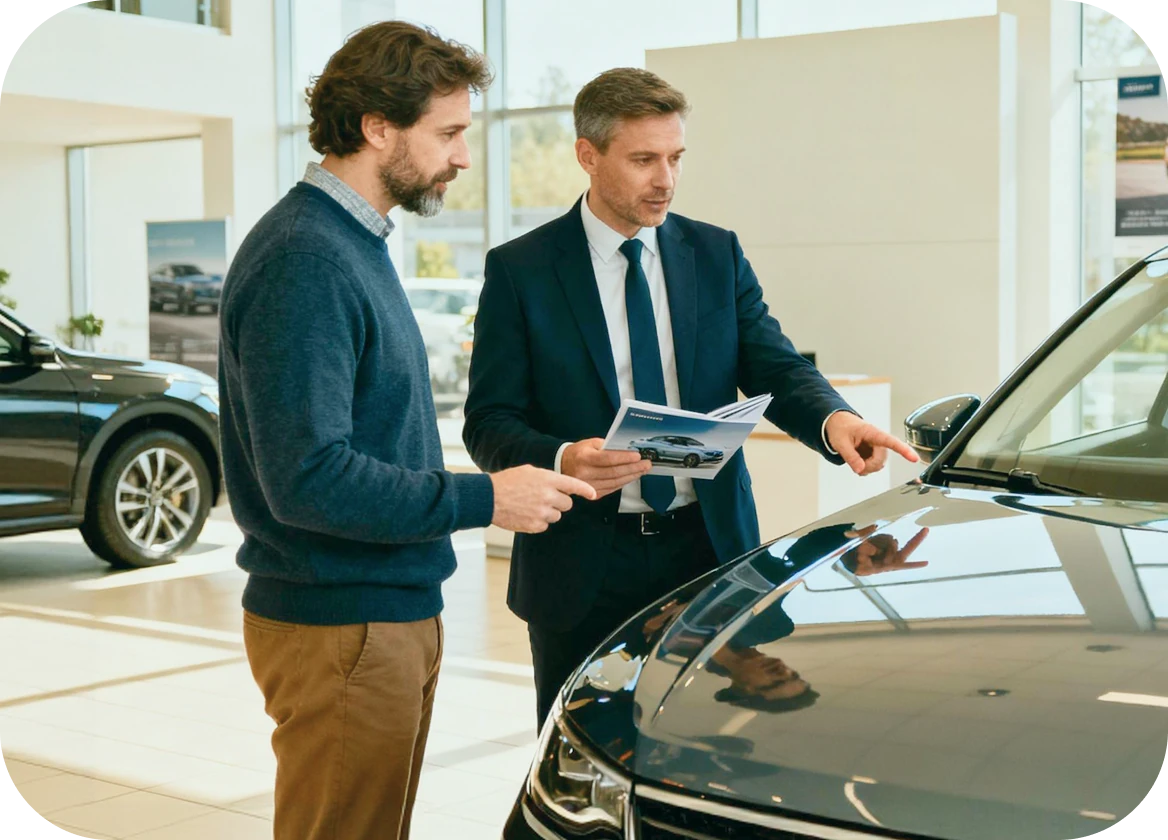 自動車顧客試乗招待ケース