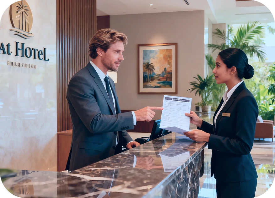 Hotel Group Booking Automation Case